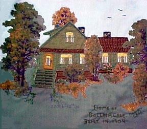 Rollin A. Case House quilt square