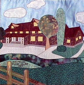 Des Moines Field House quilt square