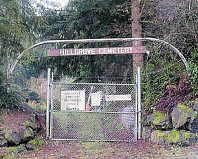 Hill Grove Cemetery Gate photo