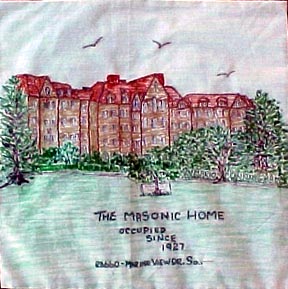 Masonic Home 1927 quilt square