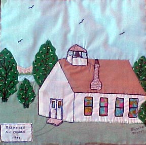 Des Moines Methodist Church quilt square