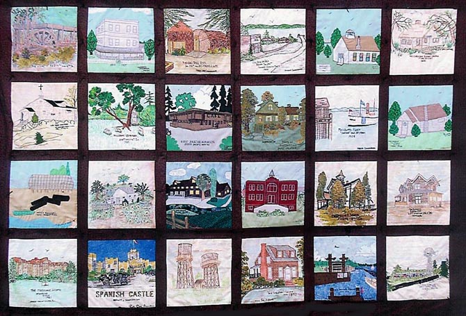 Quilt of Historic Des Moines Landmarks