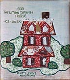 Scrapbook Cover - Van Gasken House quilt square