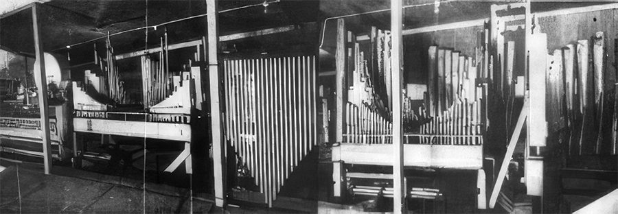 Organ pipes at the Redondo Recreation Center