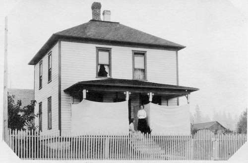 Early Picture of Clayton House