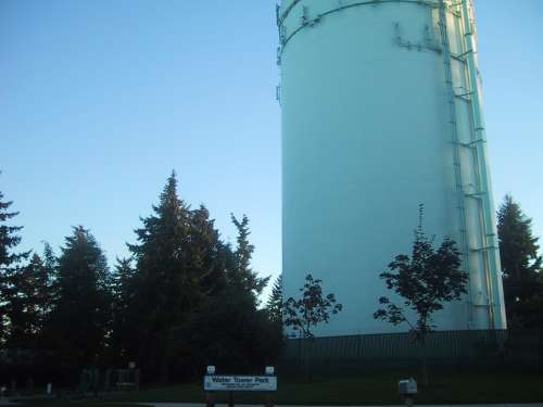 North Hill Water Tower, Water District 75 in 2003